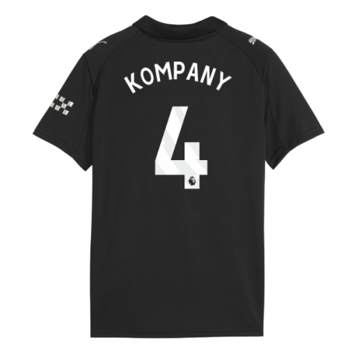 2025-2026 Man City Away Shirt (Kids) (Kompany 4)