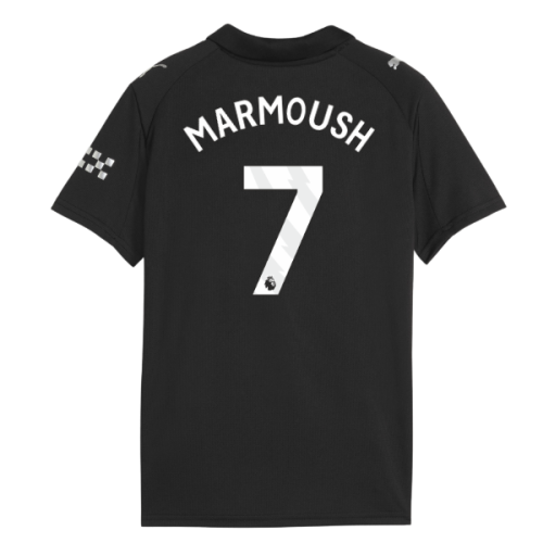 2025-2026 Man City Away Shirt (Kids) (Marmoush 7)