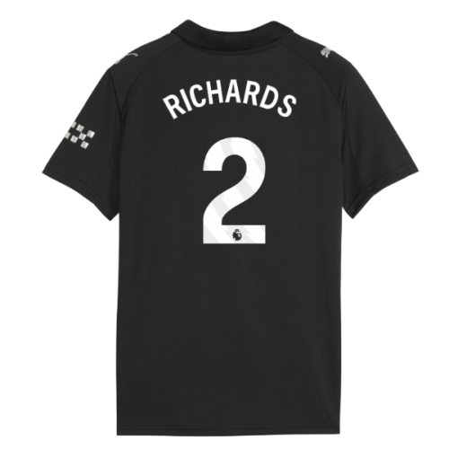 2025-2026 Man City Away Shirt (Kids) (Richards 2)