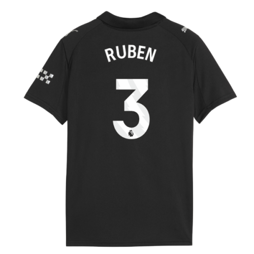 2025-2026 Man City Away Shirt (Kids) (Ruben 3)