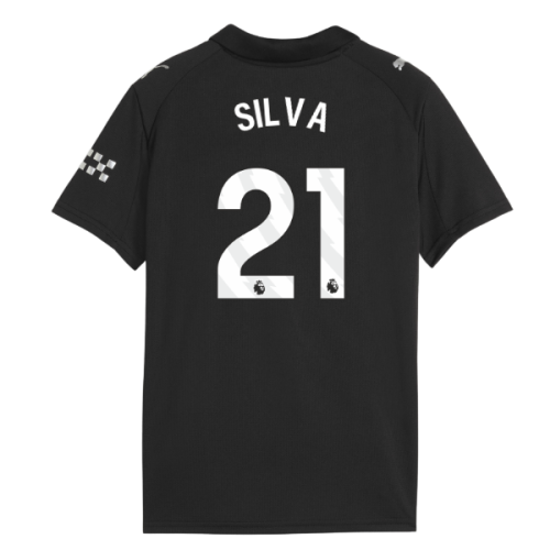 2025-2026 Man City Away Shirt (Kids) (Silva 21)