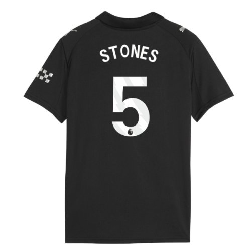 2025-2026 Man City Away Shirt (Kids) (Stones 5)