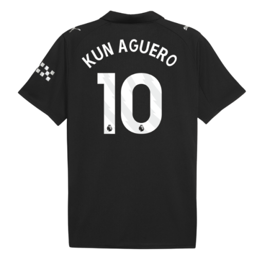 2025-2026 Man City Away Shirt (Kun Aguero 10)