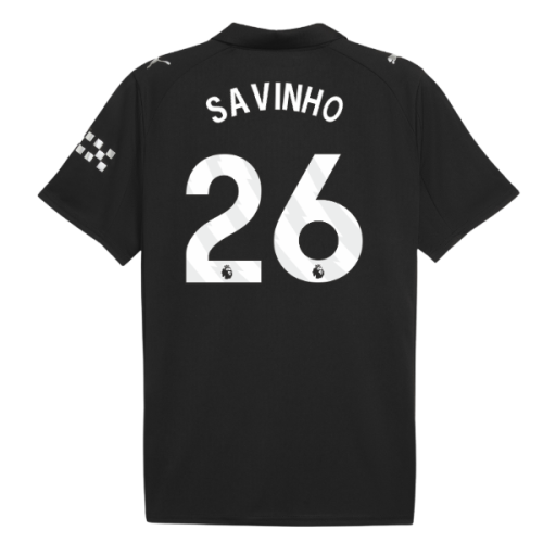 2025-2026 Man City Away Shirt (Savinho 26)