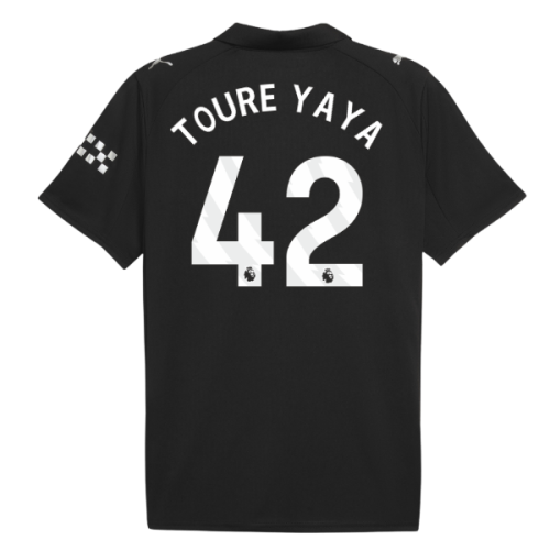 2025-2026 Man City Away Shirt (Toure Yaya 42)