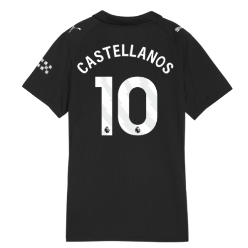 2025-2026 Man City Away Shirt (Womens) (Castellanos 10)
