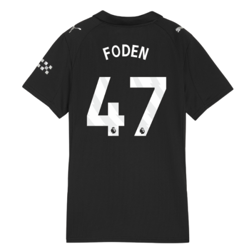 2025-2026 Man City Away Shirt (Womens) (Foden 47)