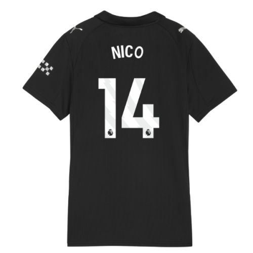 2025-2026 Man City Away Shirt (Womens) (Nico 14)