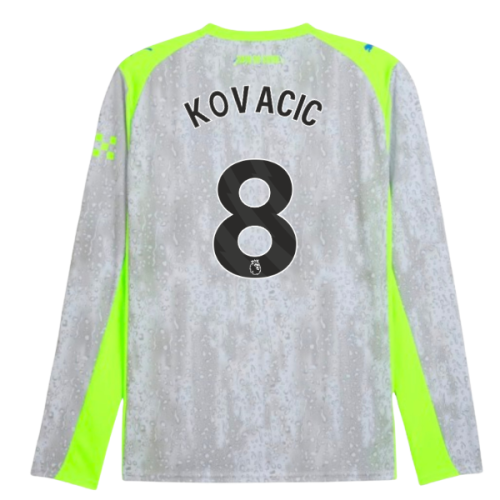 2025-2026 Man City Long Sleeve Third Shirt (Kovacic 8)