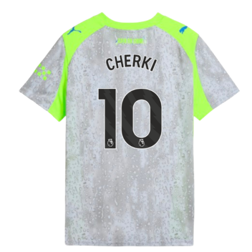 2025-2026 Man City Third Shirt (Kids) (Cherki 10)