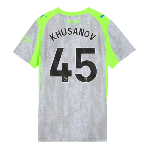 2025-2026 Man City Third Shirt (Womens) (Khusanov 45)