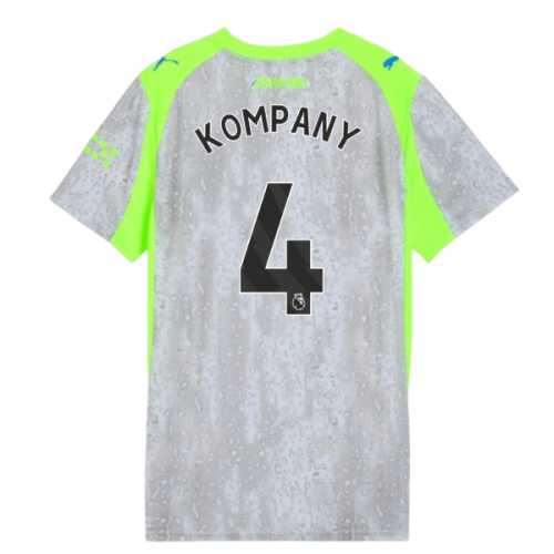 2025-2026 Man City Third Shirt (Womens) (Kompany 4)