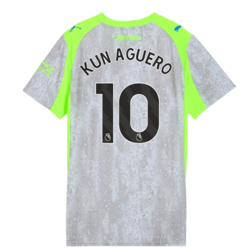 2025-2026 Man City Third Shirt (Womens) (Kun Aguero 10)