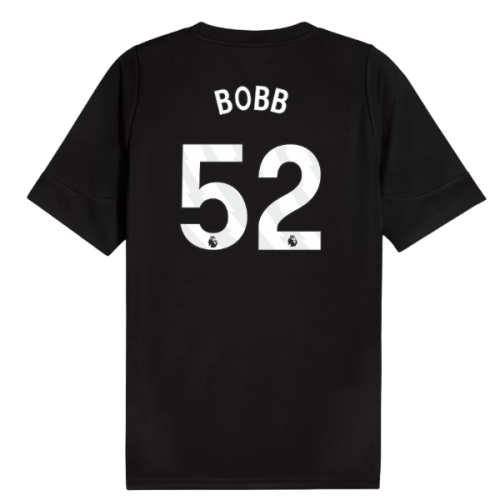 2025-2026 Man City Training Jersey (Black) (Bobb 52)