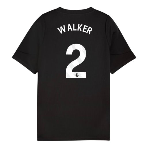 2025-2026 Man City Training Jersey (Black) - Kids (Walker 2)