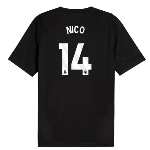 2025-2026 Man City Training Jersey (Black) (Nico 14)