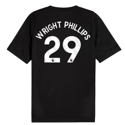 2025-2026 Man City Training Jersey (Black) (Wright Phillips 29)