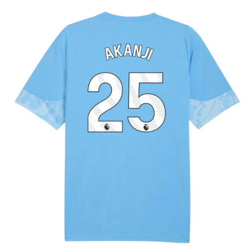 2025-2026 Man City Training Jersey (Light Blue) (Akanji 25)