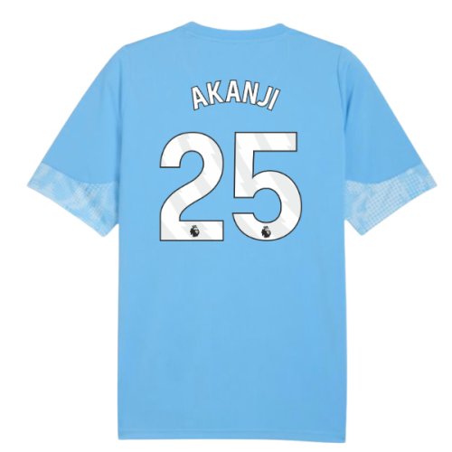 2025-2026 Man City Training Jersey (Light Blue) (Akanji 25)