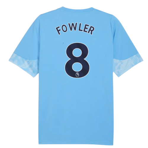 2025-2026 Man City Training Jersey (Light Blue) - Kids (Fowler 8)