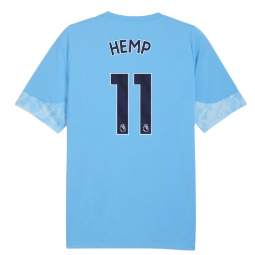 2025-2026 Man City Training Jersey (Light Blue) - Kids (Hemp 11)
