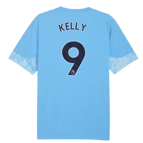 2025-2026 Man City Training Jersey (Light Blue) - Kids (Kelly 9)