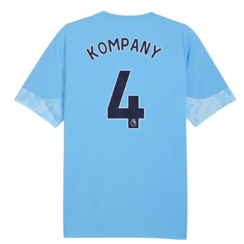 2025-2026 Man City Training Jersey (Light Blue) - Kids (Kompany 4)