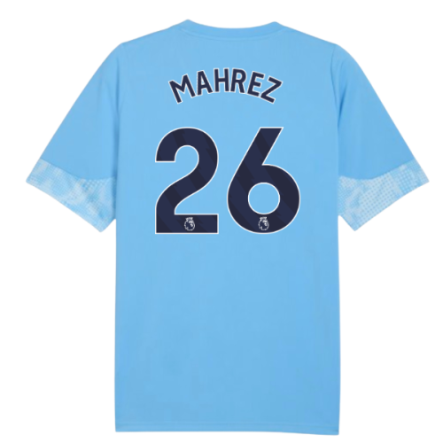 2025-2026 Man City Training Jersey (Light Blue) - Kids (Mahrez 26)