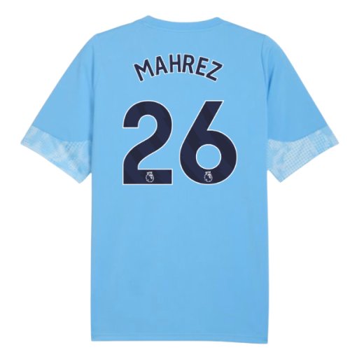 2025-2026 Man City Training Jersey (Light Blue) - Kids (Mahrez 26)