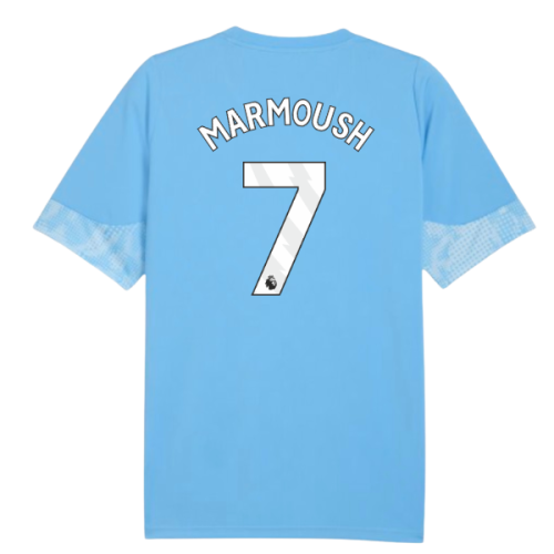 2025-2026 Man City Training Jersey (Light Blue) (Marmoush 7)