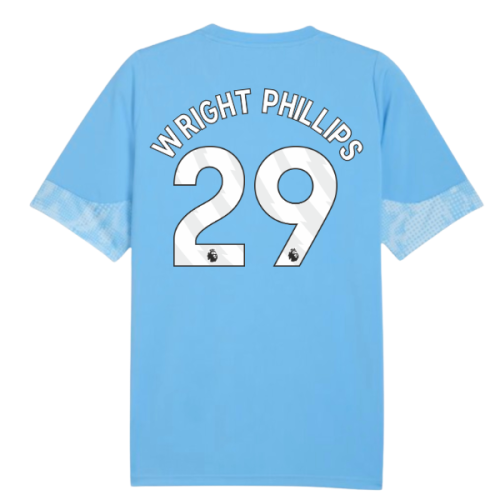2025-2026 Man City Training Jersey (Light Blue) (Wright Phillips 29)