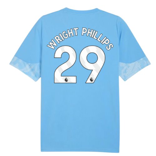 2025-2026 Man City Training Jersey (Light Blue) (Wright Phillips 29)