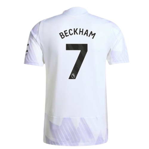 2025-2026 Man Utd Authentic Away Shirt (Beckham 7)