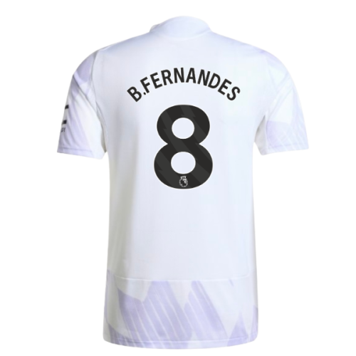 2025-2026 Man Utd Authentic Away Shirt (B.Fernandes 8)