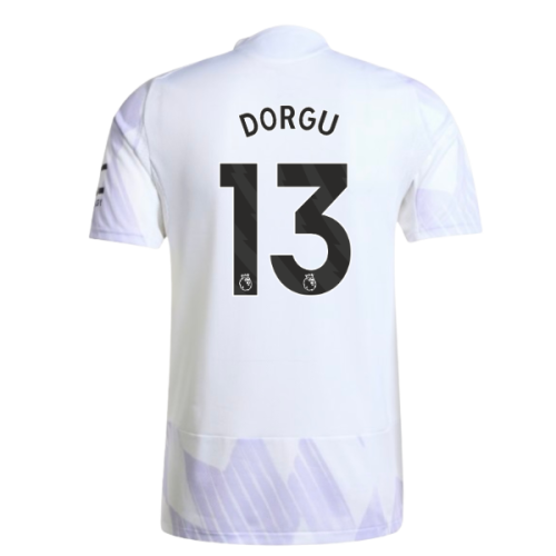 2025-2026 Man Utd Authentic Away Shirt (Dorgu 13)