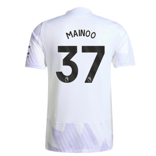 2025-2026 Man Utd Authentic Away Shirt (Mainoo 37)