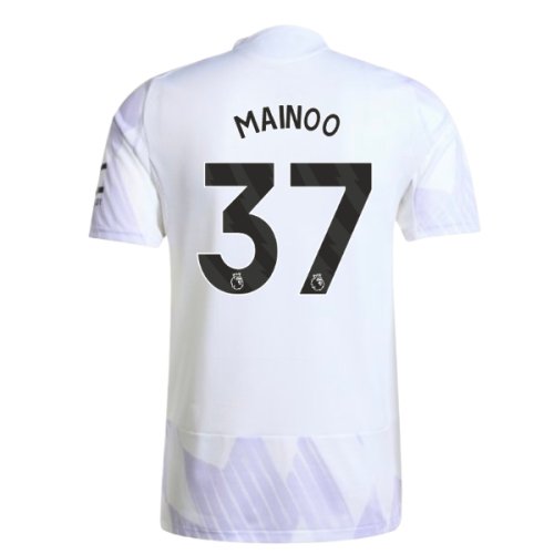 2025-2026 Man Utd Authentic Away Shirt (Mainoo 37)