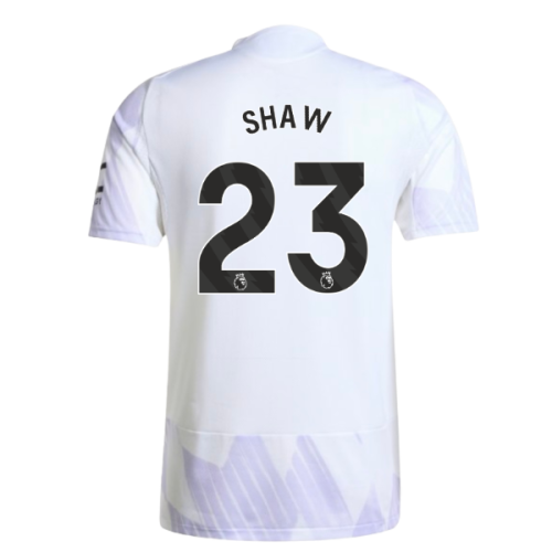 2025-2026 Man Utd Authentic Away Shirt (Shaw 23)