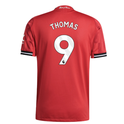 2025-2026 Man Utd Authentic Home Shirt (Thomas 9)