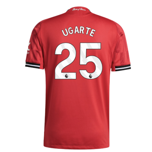 2025-2026 Man Utd Authentic Home Shirt (Ugarte 25)