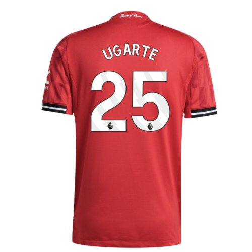 2025-2026 Man Utd Authentic Home Shirt (Ugarte 25)