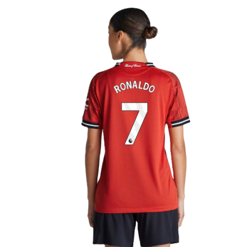 2025-2026 Man Utd Authentic Home Shirt (Womens) (Ronaldo 7)