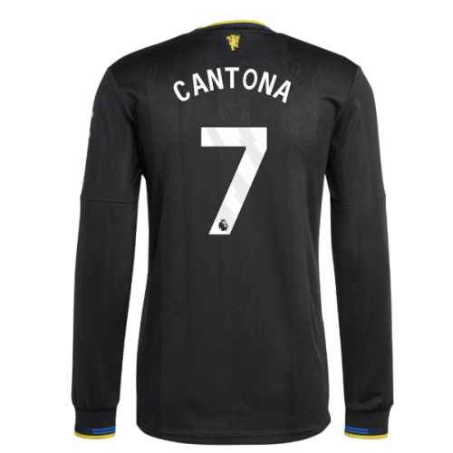2025-2026 Man Utd Authentic Long Sleeve Third Shirt (Cantona 7)