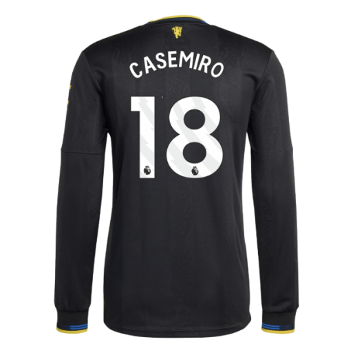 2025-2026 Man Utd Authentic Long Sleeve Third Shirt (Casemiro 18)