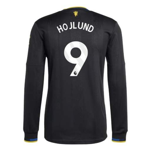 2025-2026 Man Utd Authentic Long Sleeve Third Shirt (Hojlund 9)