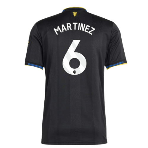 2025-2026 Man Utd Authentic Third Shirt (Martinez 6)