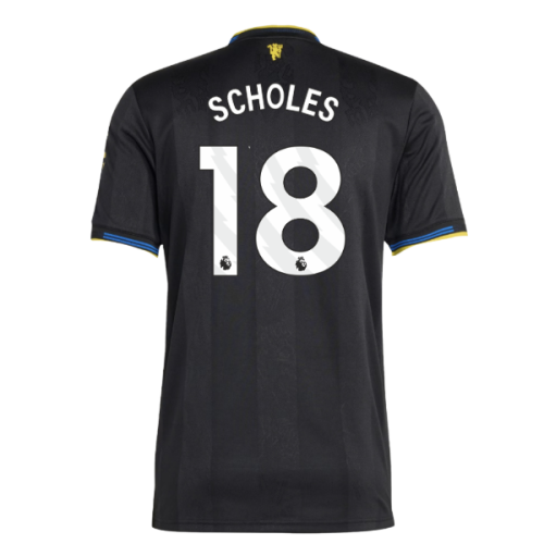 2025-2026 Man Utd Authentic Third Shirt (Scholes 18)