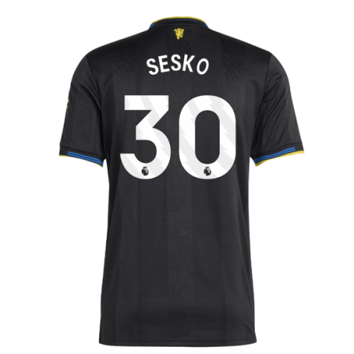 2025-2026 Man Utd Authentic Third Shirt (Sesko 30)