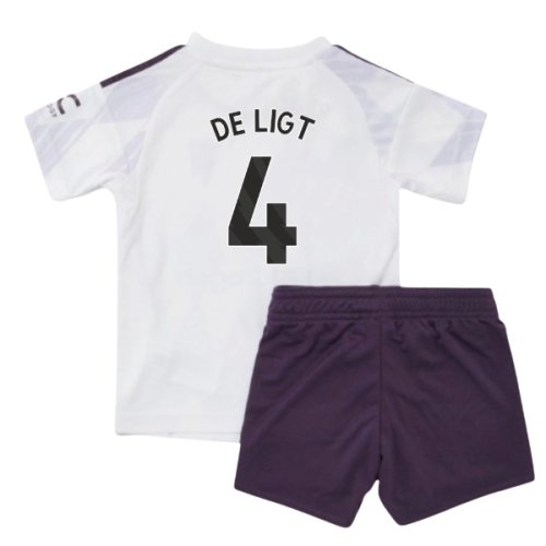 2025-2026 Man Utd Away Baby Kit (De Ligt 4)