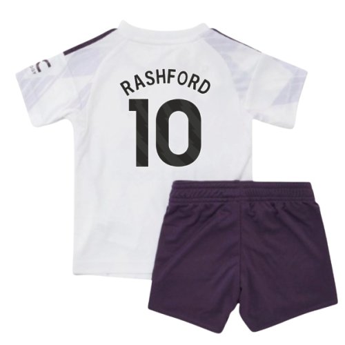 2025-2026 Man Utd Away Baby Kit (Rashford 10)